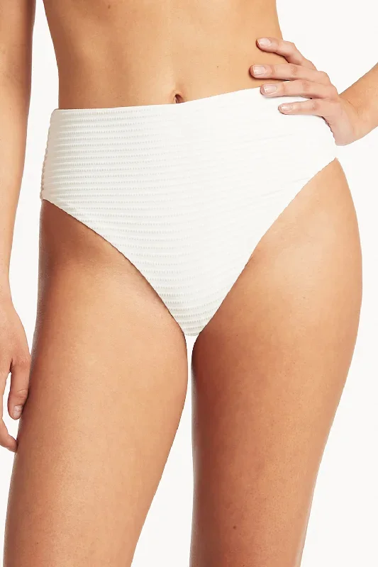 Spinnaker High Waist Bikini Bottom