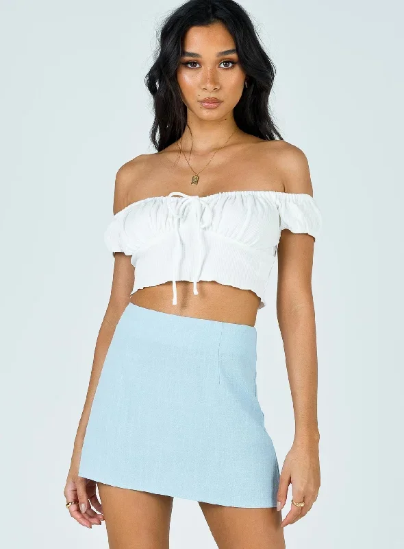 selby-mini-skirt-blue