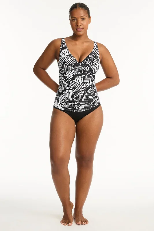 Pampas Cross Front Tankini