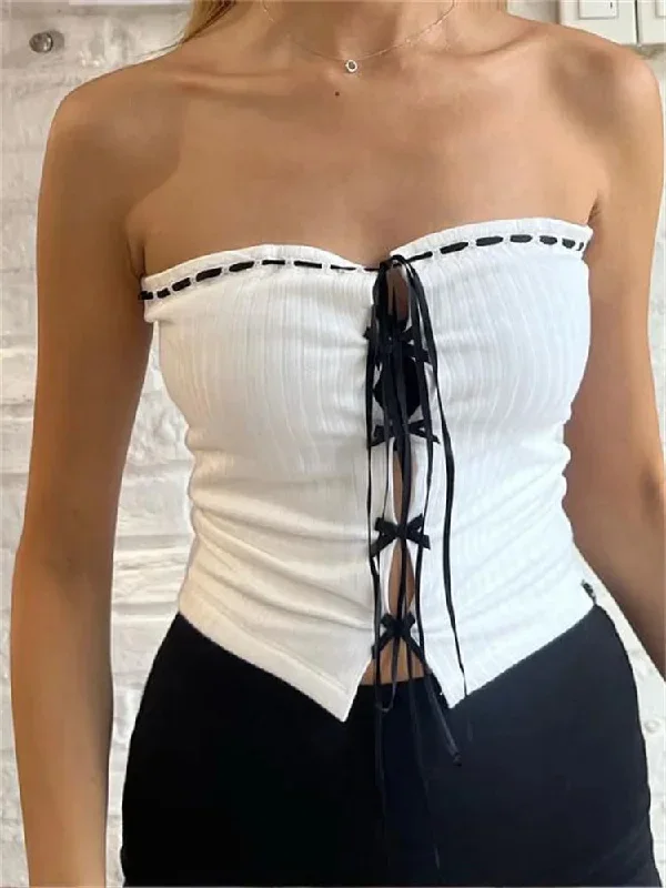 strapless-tube-off-shoulder-front-criss-cross-lace-up-streetwear-mini-vest-crop-tops