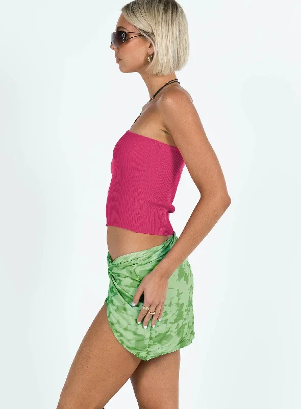 summer-nights-mini-skirt-green