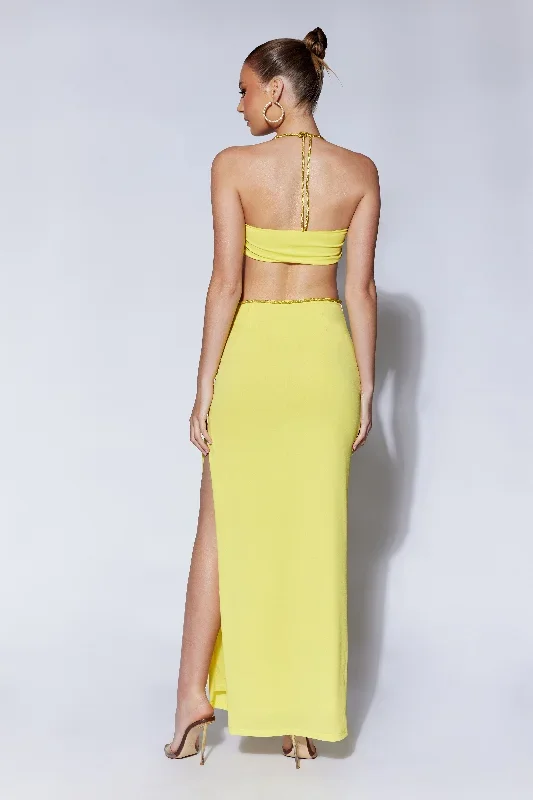 sweeney-diamante-maxi-skirt-with-split-chartreuse