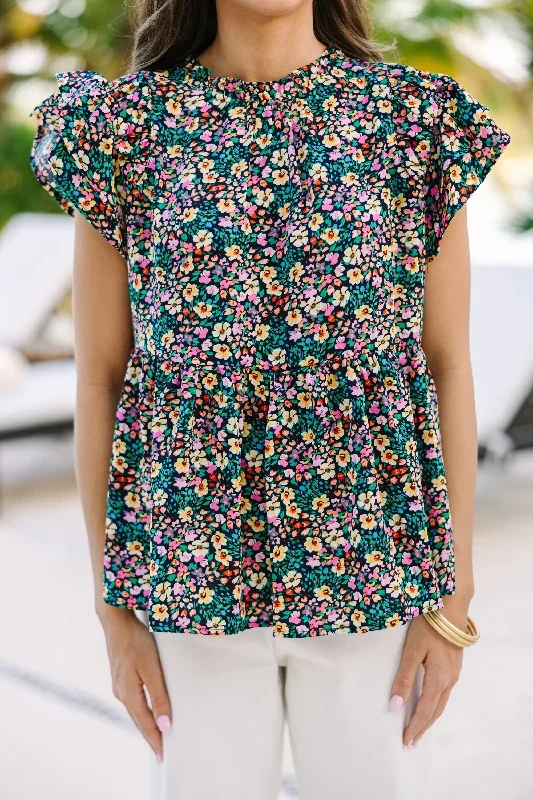 take-me-away-navy-blue-ditsy-floral-blouse