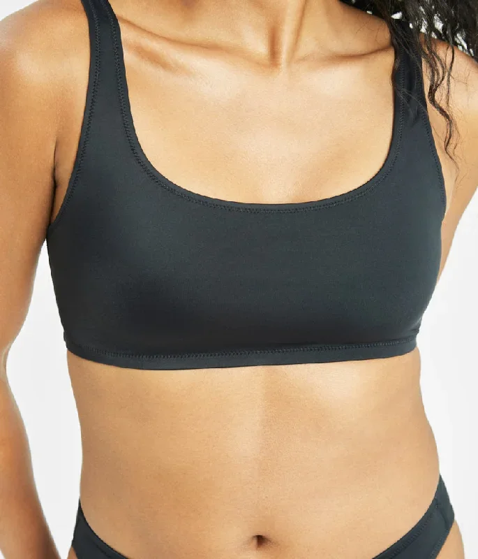 The All-You Swim Bralette: Black