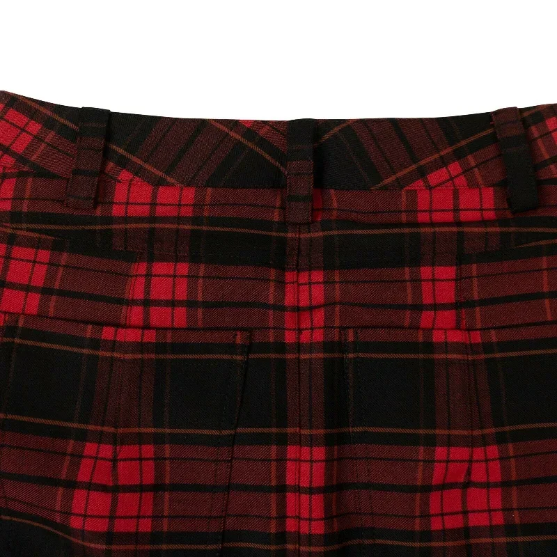 unravel-project-checked-mini-skirt-red-black