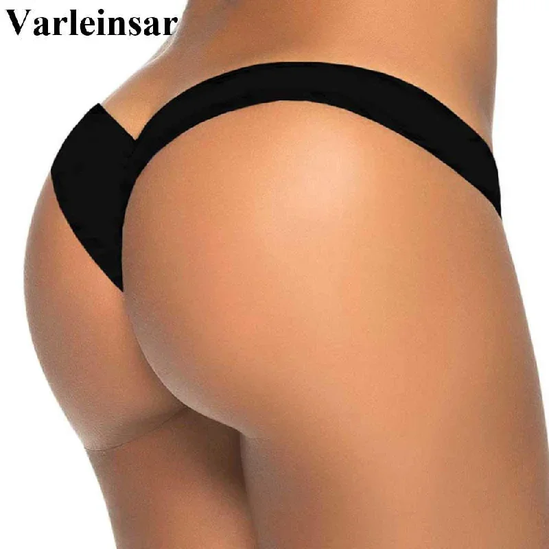 V Shape Brazilian Bikini Bottom Thongs