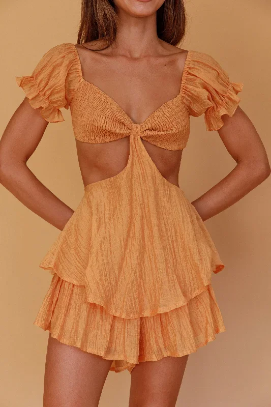 vacay-mode-shirred-bust-romper-orange