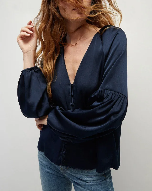 Valentin Stretch-Silk Top