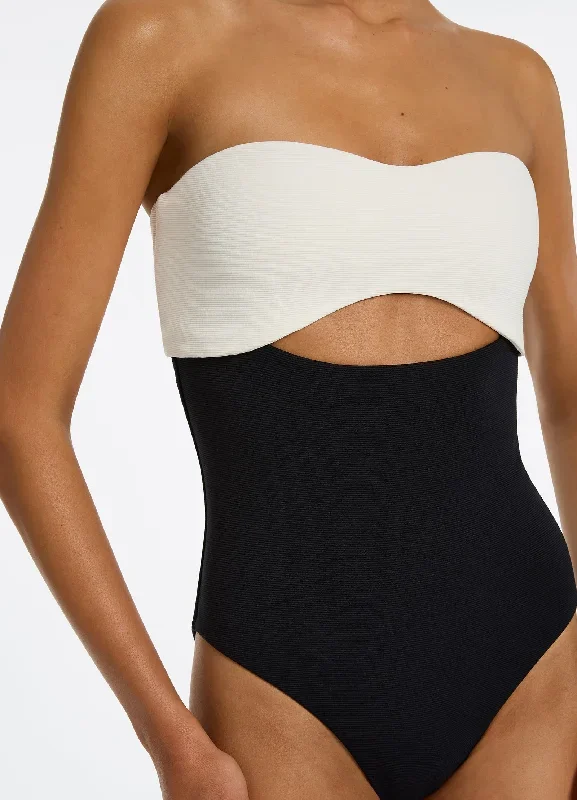 versa-rib-cut-out-bandeau-one-piece-j11148-black-cream