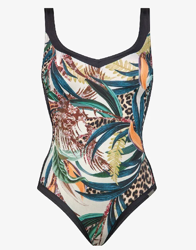 Wild Swing Swimsuit - Botanical Leo