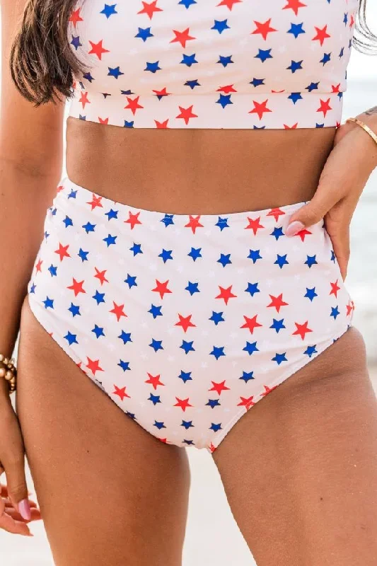 Wish Upon A Star High Waisted Bikini Bottoms