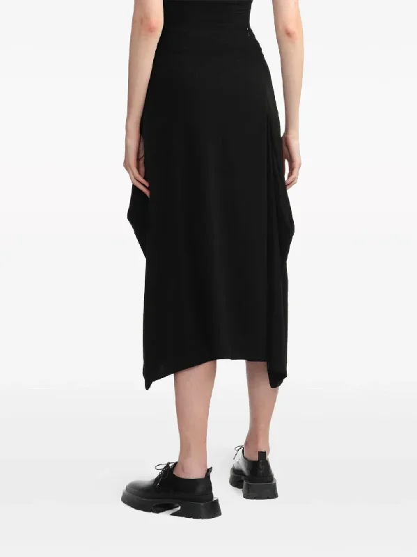 ys-panel-tuck-flared-skirt-skirts-600045514blk